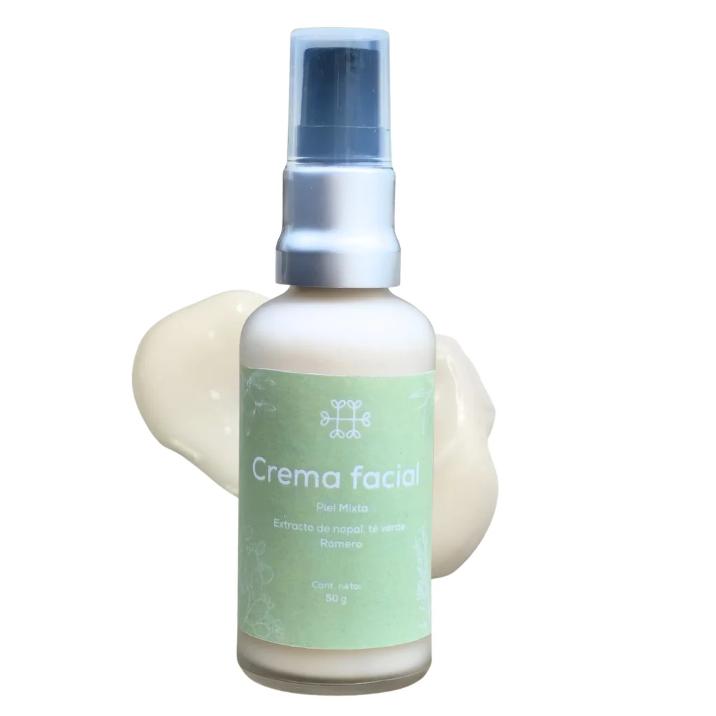 crema facial piel mixta