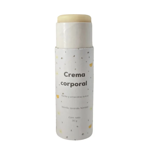 crema corporal en barra